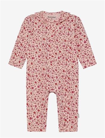 MINYMO Suit Ls Aop - PEACH WHIP - 80