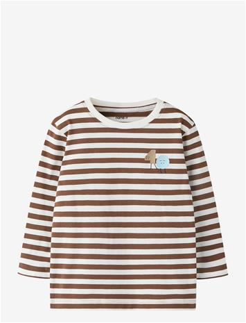 NAME IT Nmmolico Ls Nreg Top - PINECONE - 110
