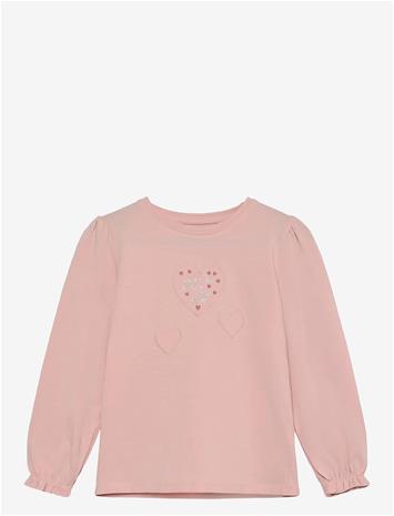 MINYMO T-Shirt Ls - SILVER PINK - 110