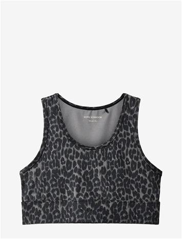 SOFIE SCHNOOR YOUNG Karasy Top - GREY LEOPARD - 164
