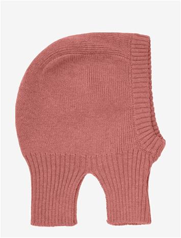 CELAVI Balaclava - Knitted - BRICK DUST - 9-12M