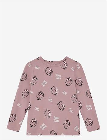 MINYMO T-Shirt Ls - WOODROSE - 104