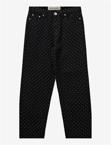 SOFIE SCHNOOR YOUNG Parissy Jeans - BLACK - 140