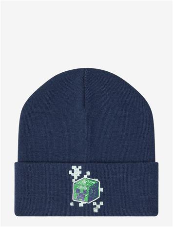 LINDEX Minecraft Beanie - DARK BLUE - 8-13