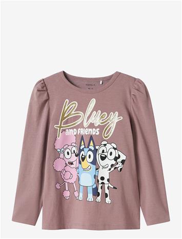 NAME IT Nmfaria Bluey Ls Top Noos Sky - TOADSTOOL - 104