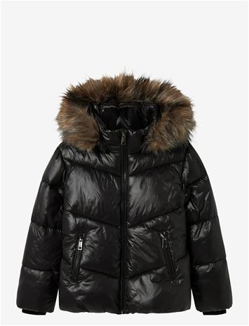 NAME IT Nkfmarion Puffer Jacket - BLACK - 128