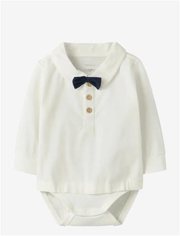 NAME IT Nbmnoller Ls Body - CLOUD DANCER - 50