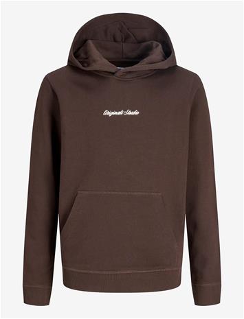 JACK & JONES Jornorrebro Emb Sweat Hood Noos Jnr - JAVA - 128