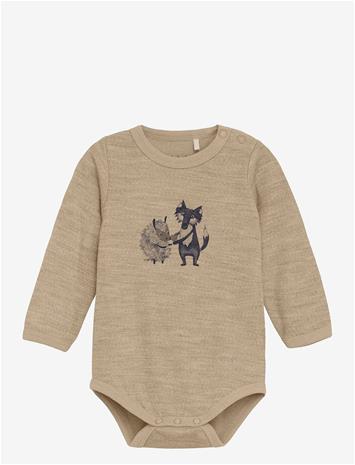 CELAVI Body Ls, Solid W. Print - SAVANNAH TAN - 50