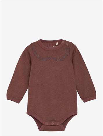 CELAVI Body Ls, Solid W. Print - MARRON - 100 – kuva 2/2