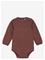 CELAVI Body Ls, Solid W. Print - MARRON - 70 – kuva 2