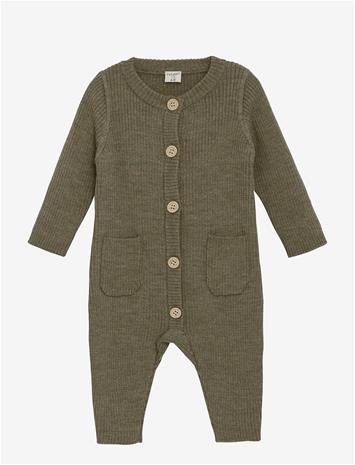CELAVI Jumpsuit - Knitted - DUSKY GREEN - 80