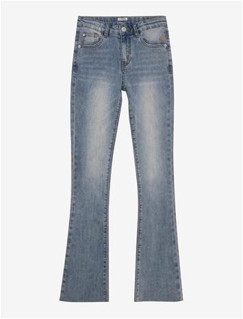 INDIAN BLUE JEANS Flared Fit Medium Denim - MEDIUM DENIM - 116