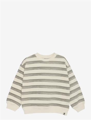DAILY 7 Oversized Sweater Stripe - OFF WHITE - 98
