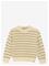 DAILY 7 Knitted Sweater Stripe - SAND - 128 – kuva 2