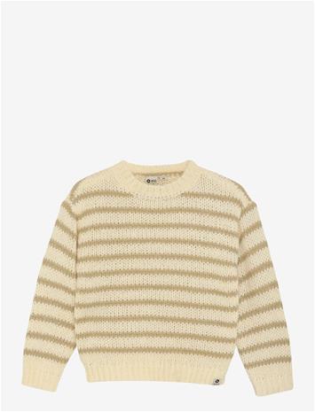 DAILY 7 Knitted Sweater Stripe - SAND - 110
