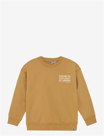 DAILY 7 Oversized Sweater Backprint - LIGHT CHESTNUT - 80 – kuva 2/2