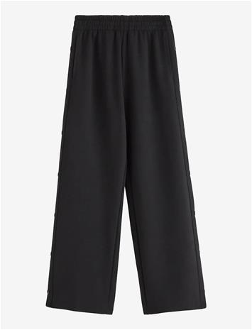 LINDEX Jersey Bukser - BLACK - 140