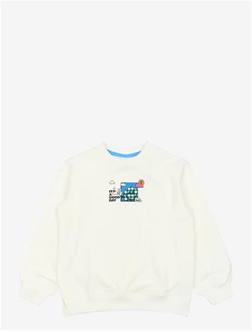 THE NEW Tnphillip Sweatshirt - CLOUD DANCER - 110/116