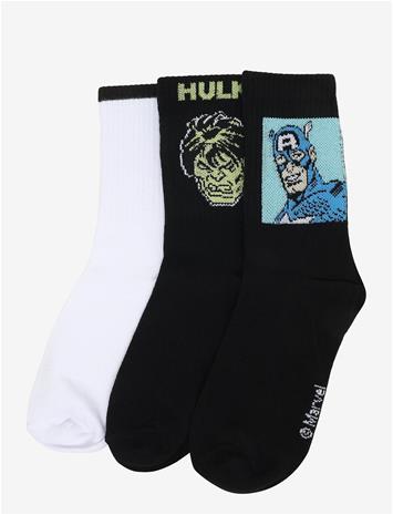 MARVEL Socks - BLACK - 23/26