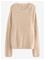LINDEX Sweater Feather Yarn - BEIGE - 146/152 – kuva 2