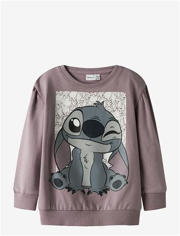 NAME IT Nmfarina Stitch Sweat Bru Wdi - TOADSTOOL - 98