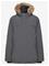 MANGO Anorak With Shearling-Effect Hood - GREY - 152 – kuva 2