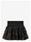Mango Mango Ruffled Lurex Skirt - Black - 13-14 – kuva 3