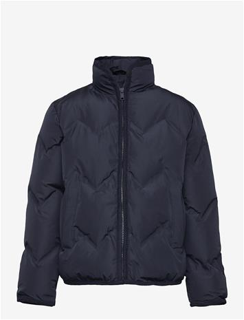 MANGO Quilted Coat - NAVY - 116