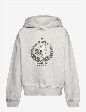 MANGO Snoopy-Print Sweatshirt - LT PASTEL GREY - 5-6