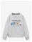 MANGO Sweatshirt With Embroidered Animals - NATURAL WHITE - 2-3 – kuva 2