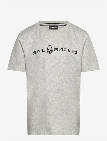SAIL RACING Jr Bowman Tee - GREY MEL - 176