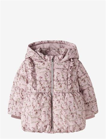 NAME IT Nbfmay Puffer Jacket Aop Frill - VIOLET ICE - 74 – kuva 2/2