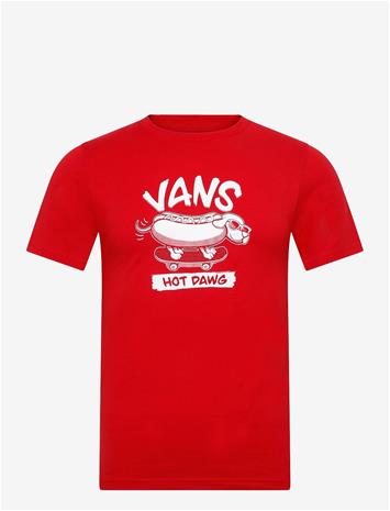 VANS Hot Dawg Ss Tee - RACING RED - M