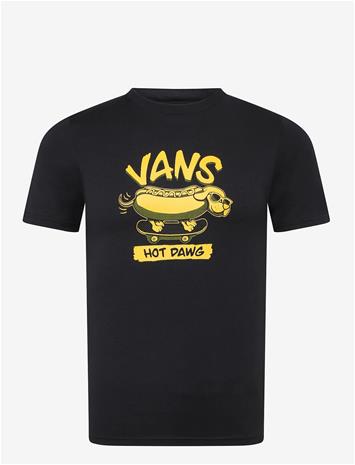VANS Hot Dawg Ss Tee - BLACK - L