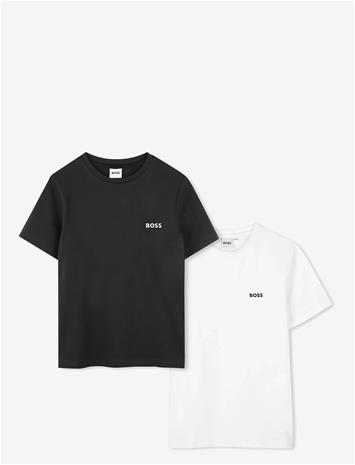 BOSS Set 2 T-Shirts - BLACK WHITE - 138