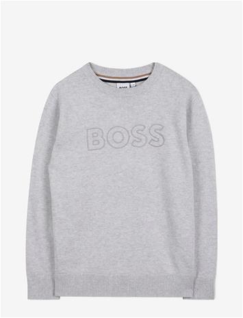 BOSS Pullover - CHINE GREY - 138 – kuva 2/2