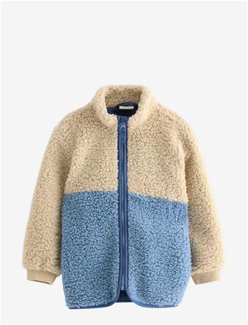 LINDEX Jacket Pile Colourblock - LT DUSTY BLUE - 98 – kuva 2/2