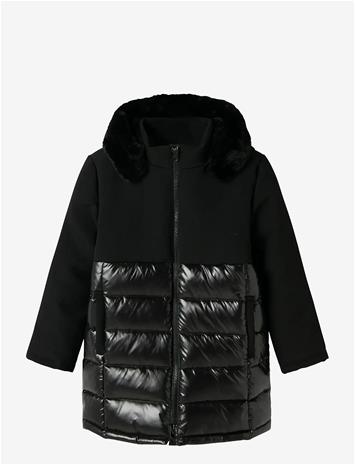 NAME IT Nkfmarol Jacket Long1 - BLACK - 128