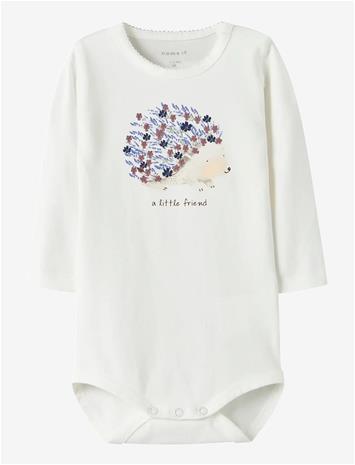 NAME IT Nbfohello Ls Body - CLOUD DANCER - 50 – kuva 2/2