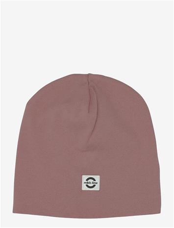 MIKK-LINE Cotton Hat - Solid - TWILIGHT MAUVE - 98/104