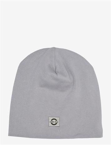 MIKK-LINE Cotton Hat - Solid - LAVENDER GRAY - 86/92 – kuva 2/2