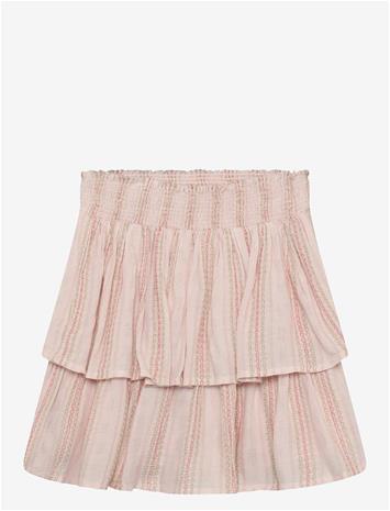 MINYMO Skirt W. Lining - PEACH BLUSH - 110