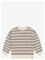 DAILY 7 Oversized Sweater Big Stripe - SANDSHELL - 128 – kuva 2