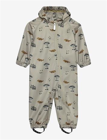 MINYMO Softshell Suit Aop - CROCKERY - 98