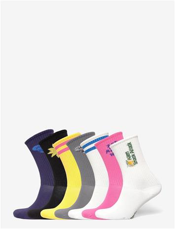 MINI RODINI Alien 7-Pack Socks - MULTI - 20/23