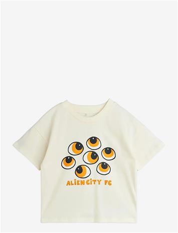 MINI RODINI Eyes Sp Ss Tee - OFF-WHITE - 92/98