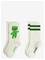 MINI RODINI Alien 2-Pack Socks - OFF-WHITE - 24/27 – kuva 2