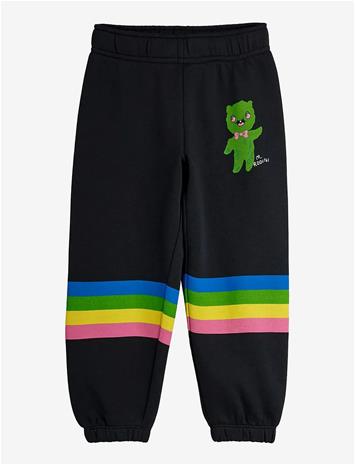 MINI RODINI Alien Stripe Sp Sweatpants - BLACK - 80/86