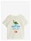 MINI RODINI Space Tour Regular Sp Ss Tee - OFF-WHITE - 104/110 – kuva 2
